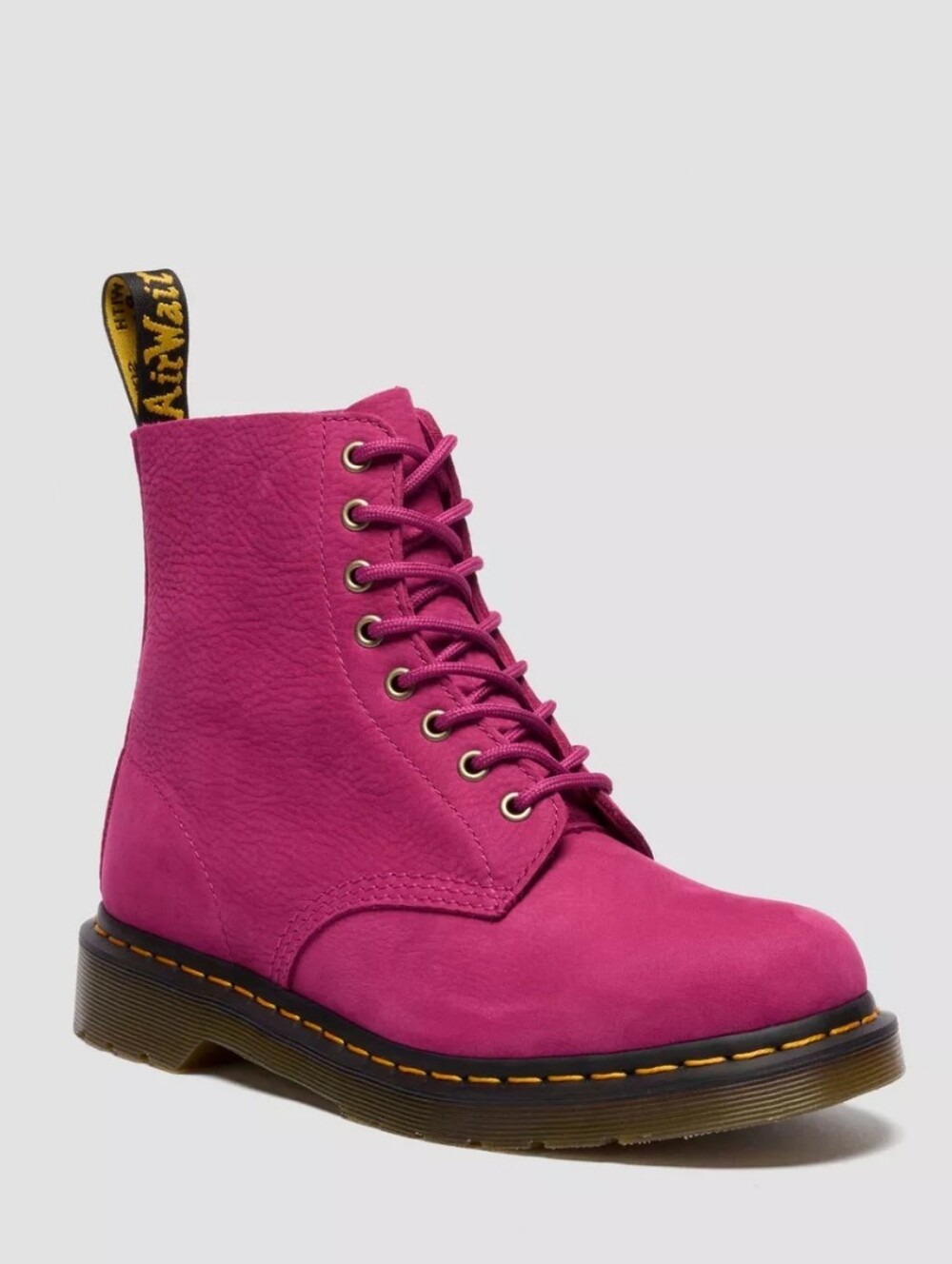 Dr. Martens Women's Fuchsia Lace-Up 8-Eye Boot